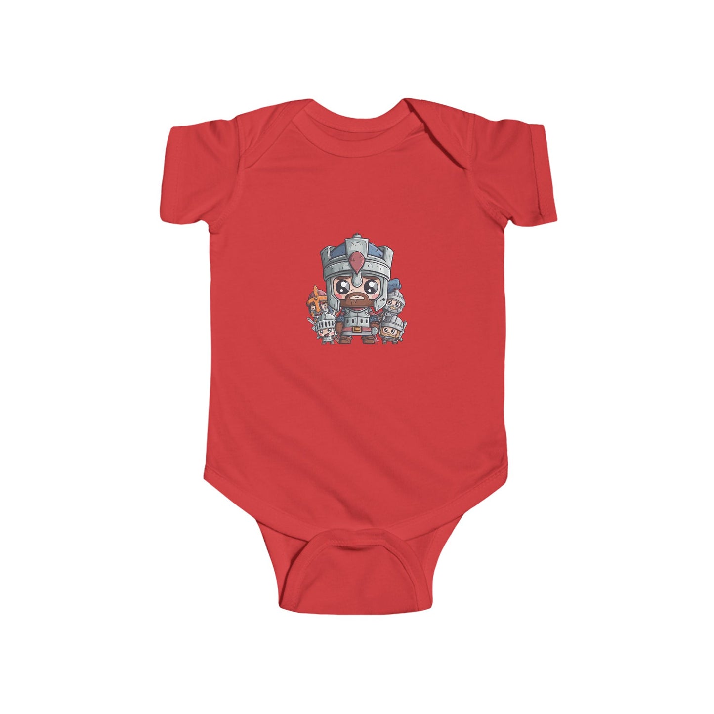 Cute Viking Baby Bodysuit — Cartoon Norse Warrior Infant Onesie