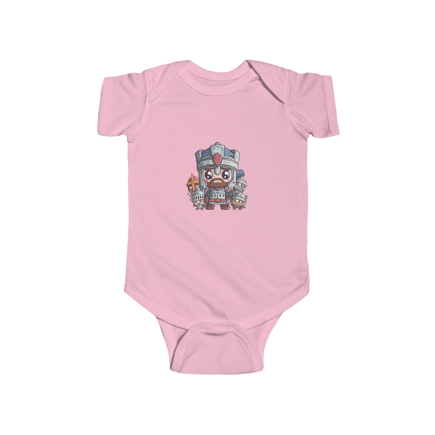 Cute Viking Baby Bodysuit — Cartoon Norse Warrior Infant Onesie