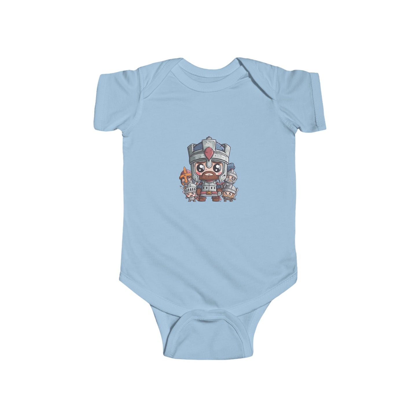 Cute Viking Baby Bodysuit — Cartoon Norse Warrior Infant Onesie