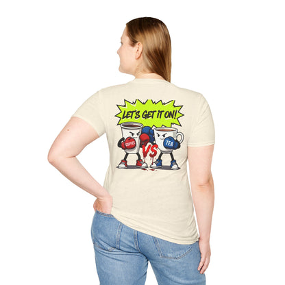 Coffee vs Tea— Classic Casual T-Shirt