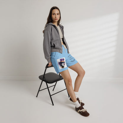 Clown Graphic Sweat Shorts — "When You See It You'll Know" Fleece Lounge Shorts