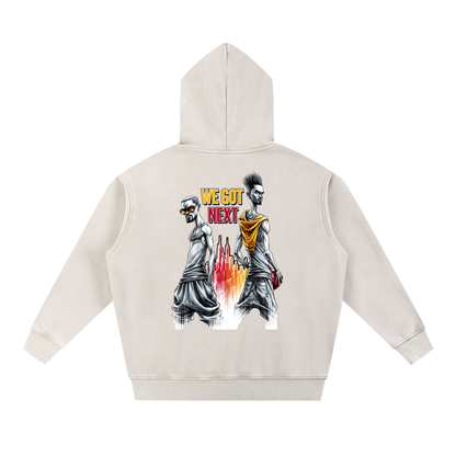 We Got Next — Oversized Snow Wash Fleece Hoodie