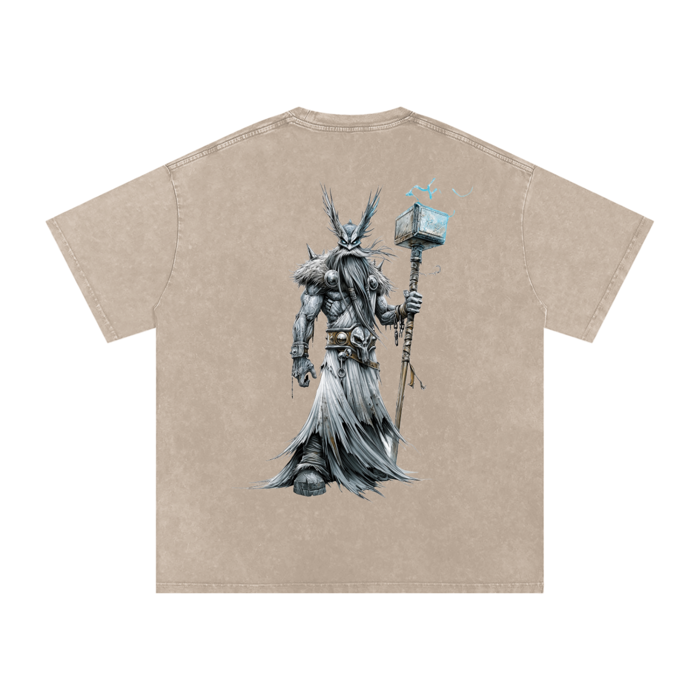 thefrostorder,oversizedtees,streettees,menstees,vikinggraphics,thorshammer,podtapstitch
