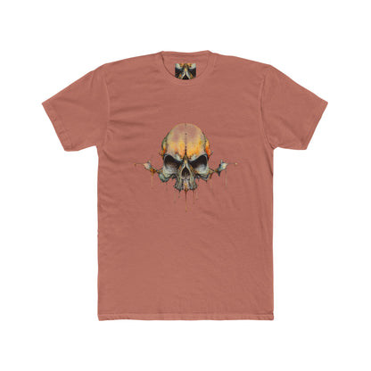 Skull Drip Graphic Tee — Watercolor Skull T-Shirt