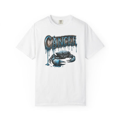 Cancer Zodiac Crab T-Shirt — Blue Drip Astrological Tee