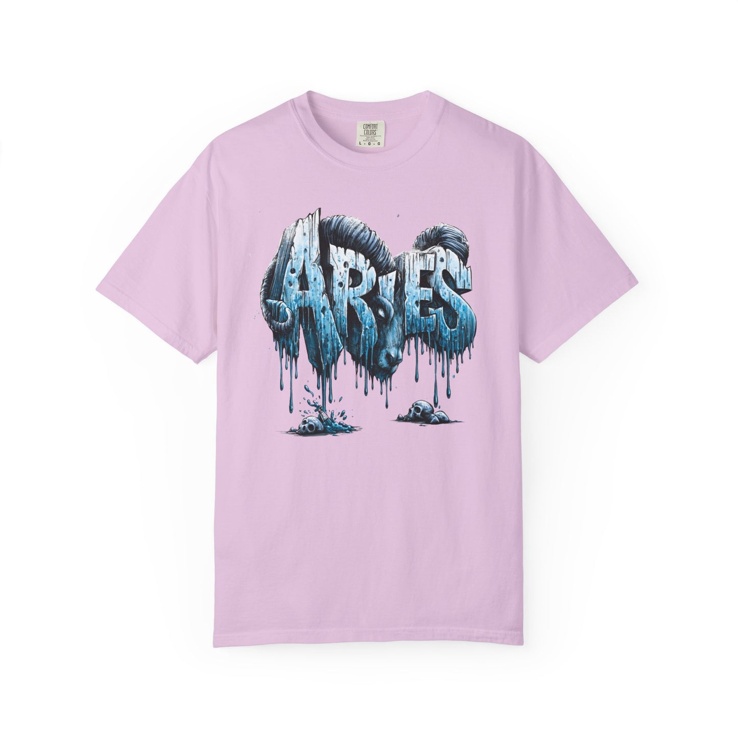 Aries Zodiac Tee — Ice Drip Astrology Graphic T-Shirt