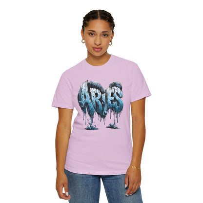 Aries Zodiac Tee — Ice Drip Astrology Graphic T-Shirt
