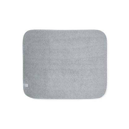 The Azawakh  West African sighthound Sherpa Blanket — Cozy Watercolor Dog Throw
