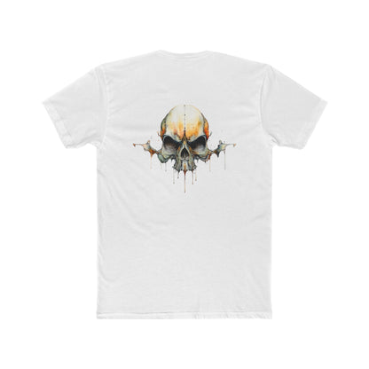 Skull Drip Graphic Tee — Watercolor Skull T-Shirt