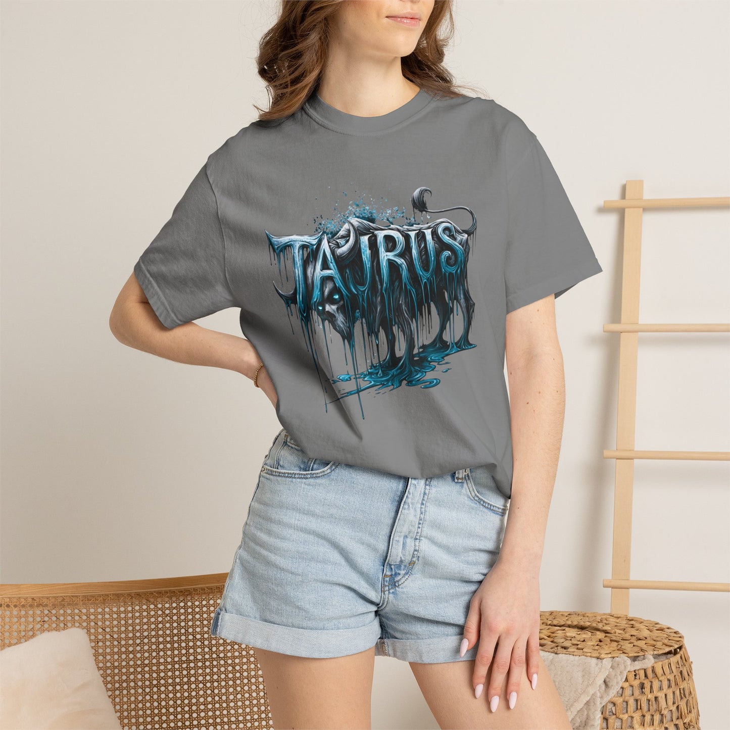 Taurus-Zodiac Graphic Tee Design