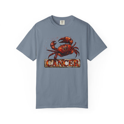 Cancer Zodiac T-Shirt — Rustic Crab Astrology Tee