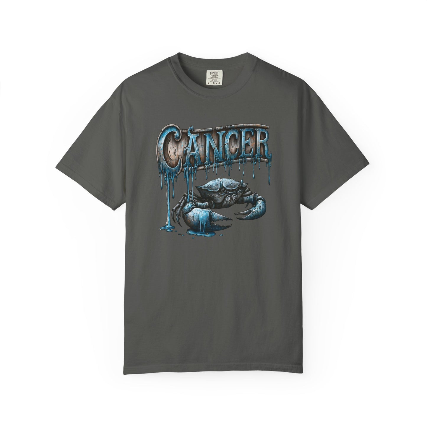 Cancer Zodiac Crab T-Shirt — Blue Drip Astrological Tee