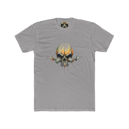 Skull Drip Graphic Tee — Watercolor Skull T-Shirt