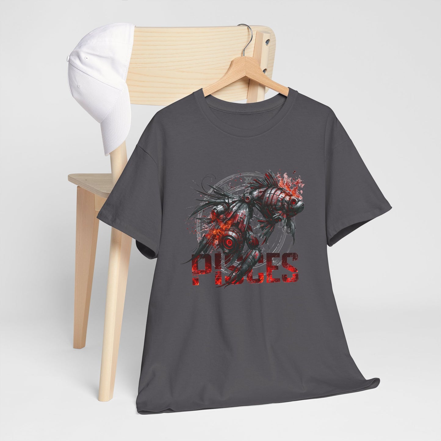 Pisces Zodiac Cyborg-Graphic Tee