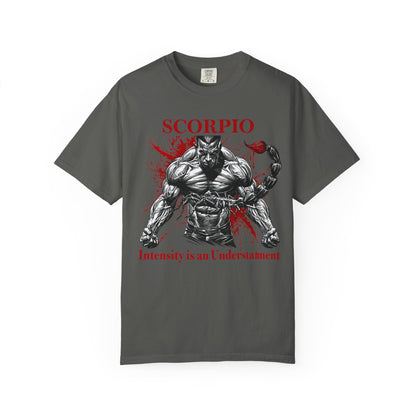 Scorpio T-Shirt — 'Intensity Is an Understatement' Zodiac Graphic Tee