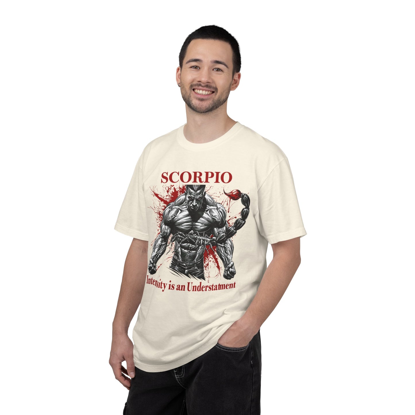 Scorpio T-Shirt — 'Intensity Is an Understatement' Zodiac Graphic Tee
