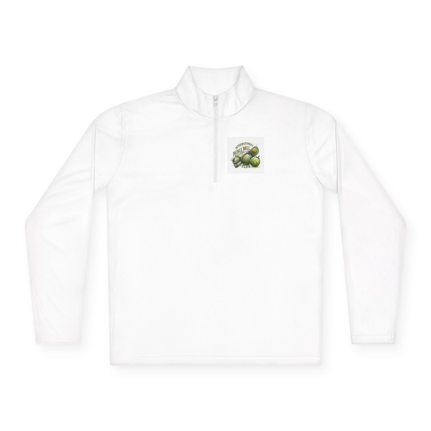 Quarter-Zip Pullover - International Pickleball Club Vintage Graphic