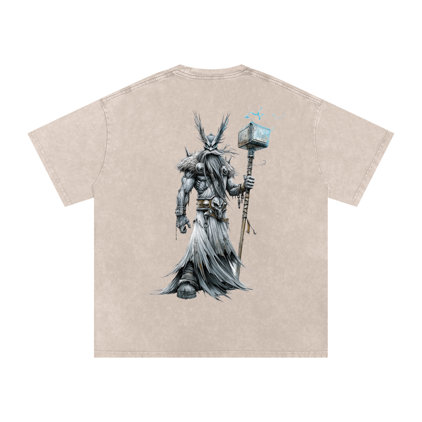 thefrostorder,oversizedtees,streettees,menstees,vikinggraphics,thorshammer,podtapstitch