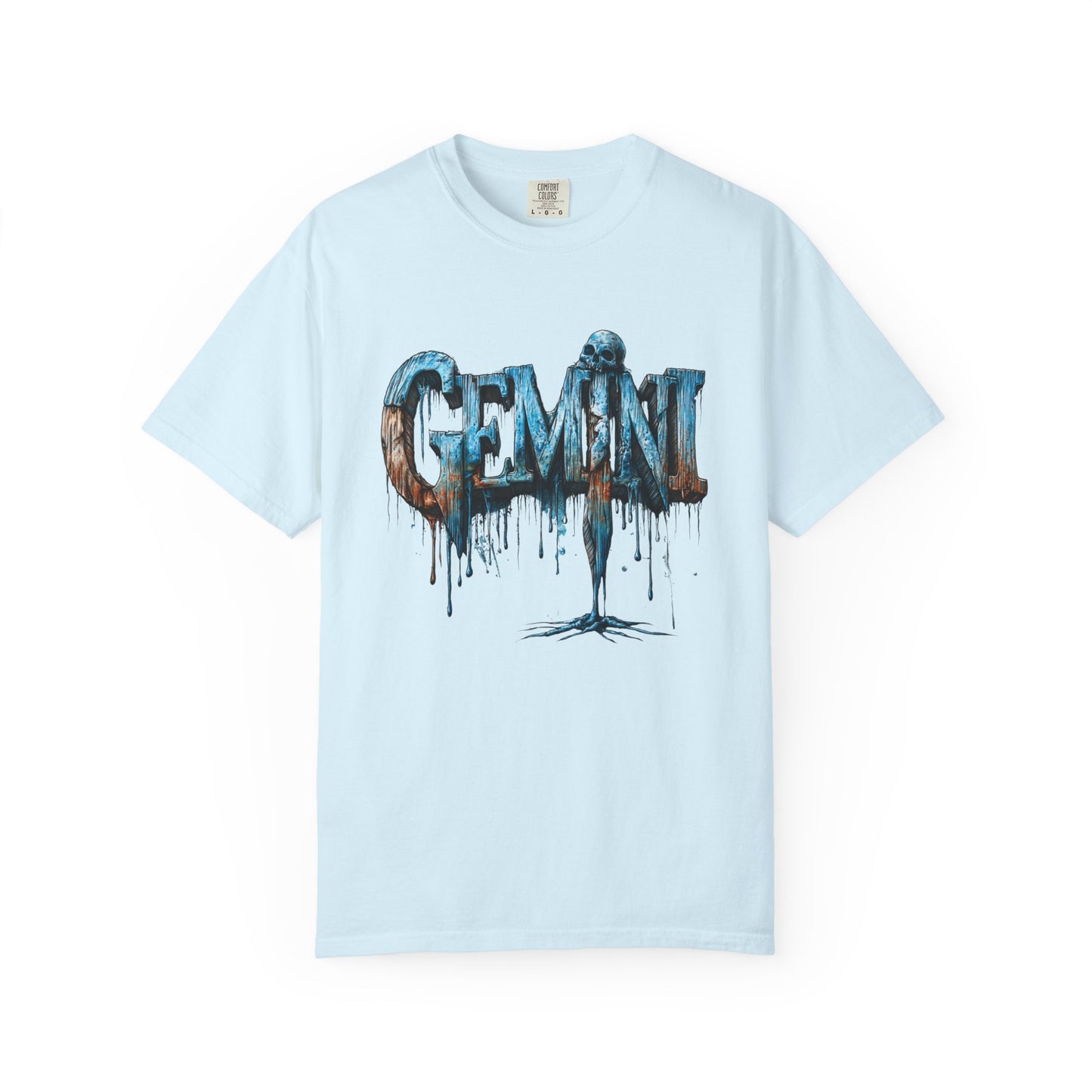 Gemini Zodiac Graphic T-Shirt — Frost Drop Tee