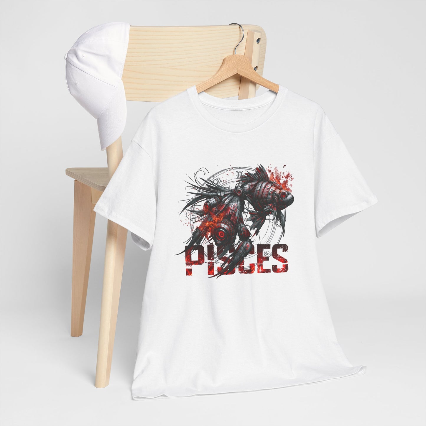 Pisces Zodiac Cyborg-Graphic Tee