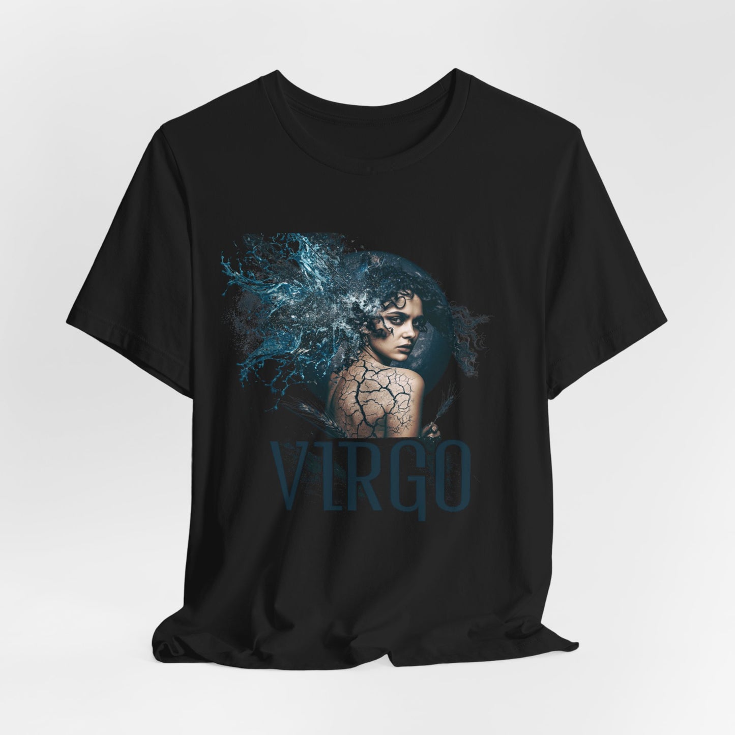 Virgo Ice Zodiac T‑Shirt for Her — Mystic Virgo Astrology Tee