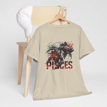 Pisces Zodiac Cyborg-Graphic Tee