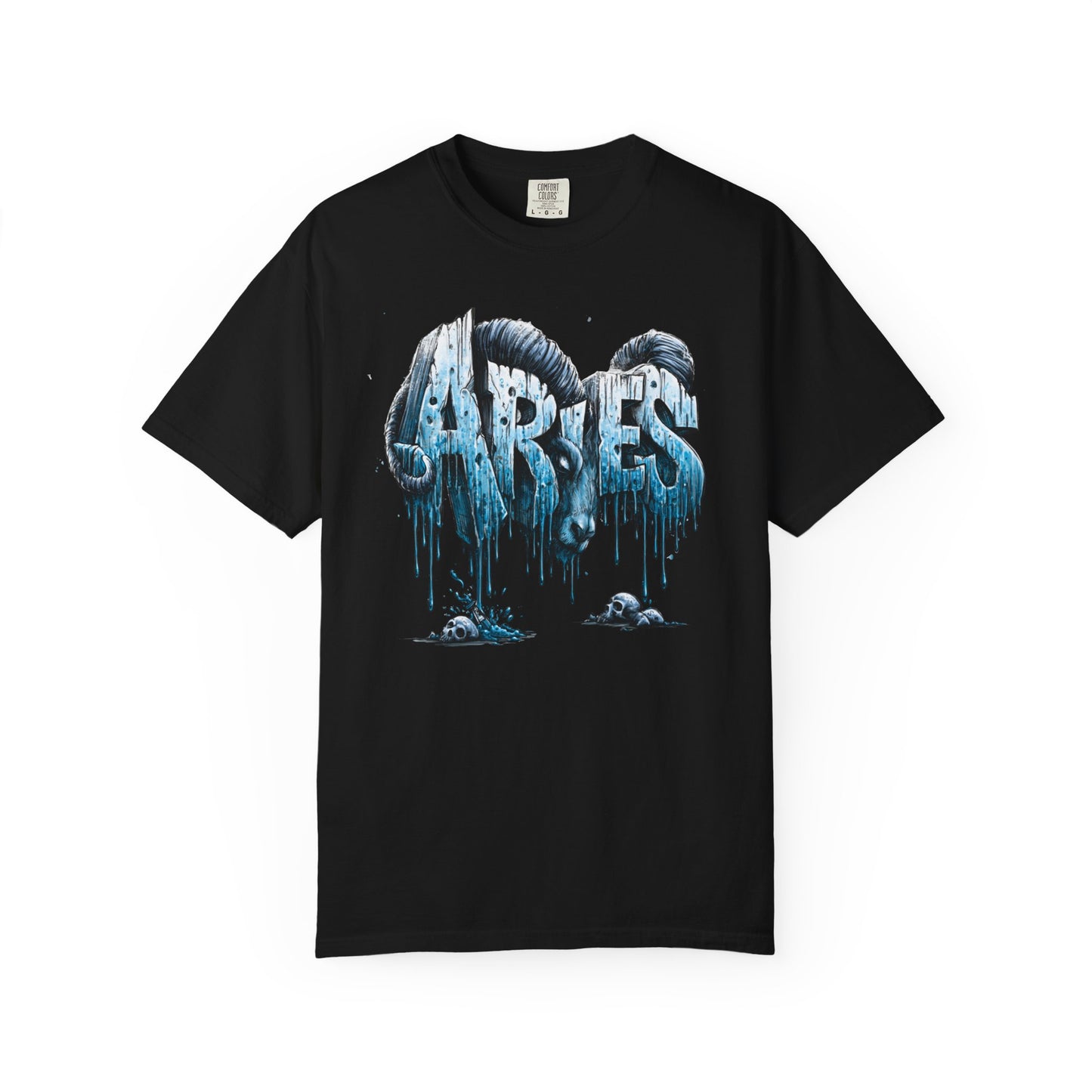 Aries Zodiac Tee — Ice Drip Astrology Graphic T-Shirt