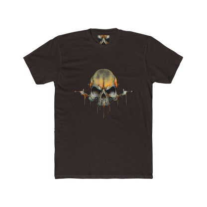 Skull Drip Graphic Tee — Watercolor Skull T-Shirt