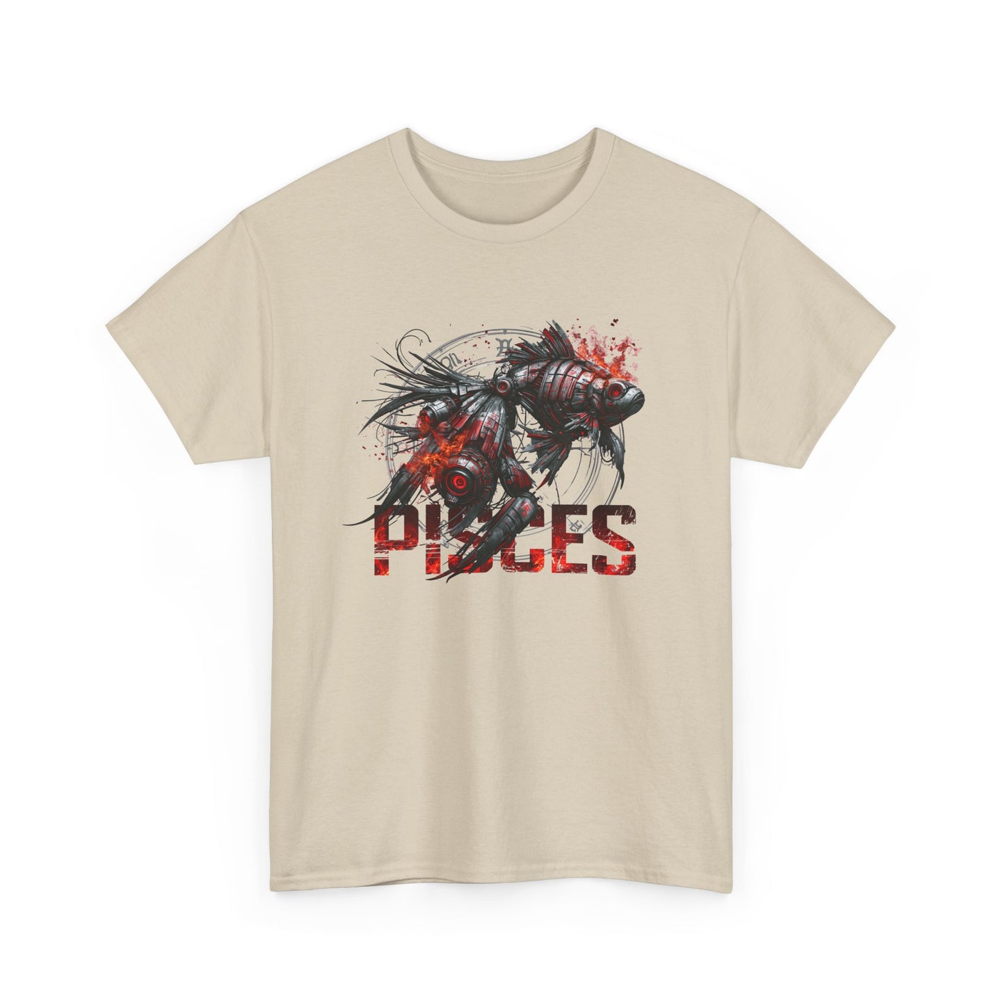 Pisces Zodiac Cyborg-Graphic Tee