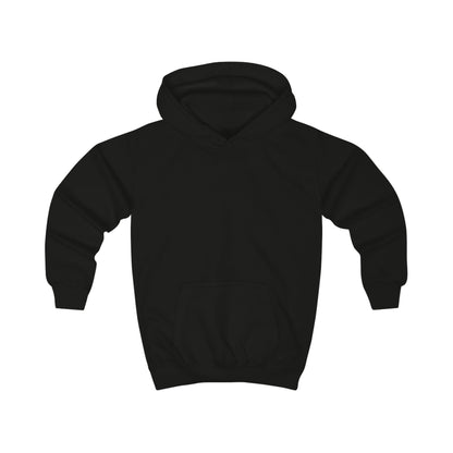 Kids Hoodie — Viking Warrior and White Wolf Graphic Pullover