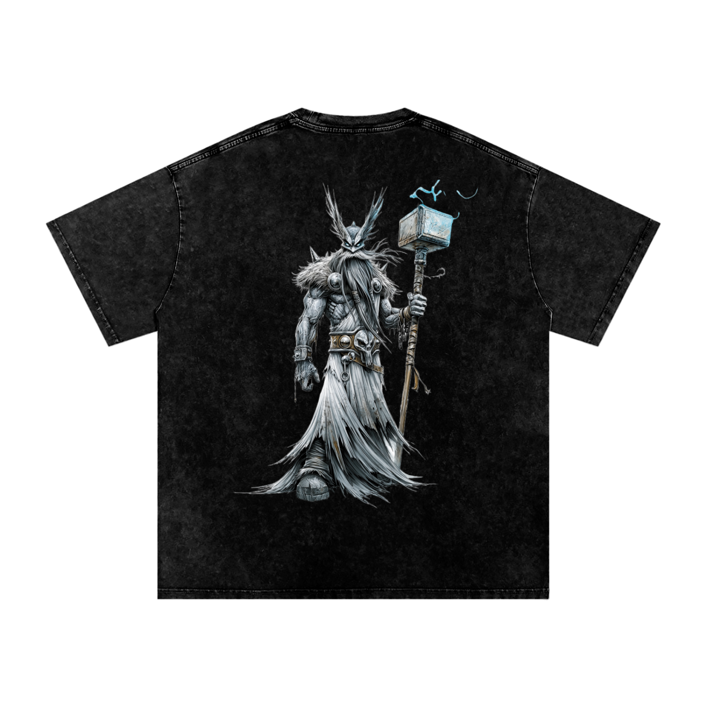thefrostorder,oversizedtees,streettees,menstees,vikinggraphics,thorshammer,podtapstitch