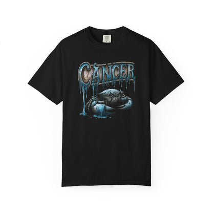Cancer Zodiac Crab T-Shirt — Blue Drip Astrological Tee