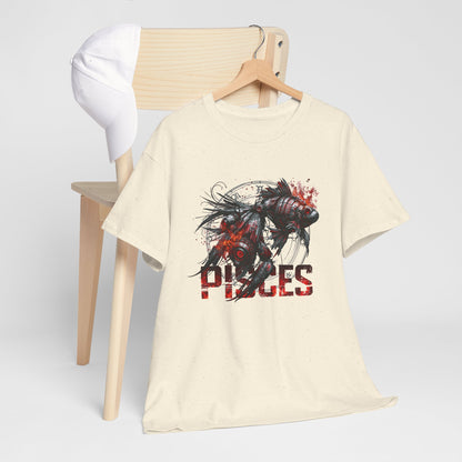 Pisces Zodiac Cyborg-Graphic Tee