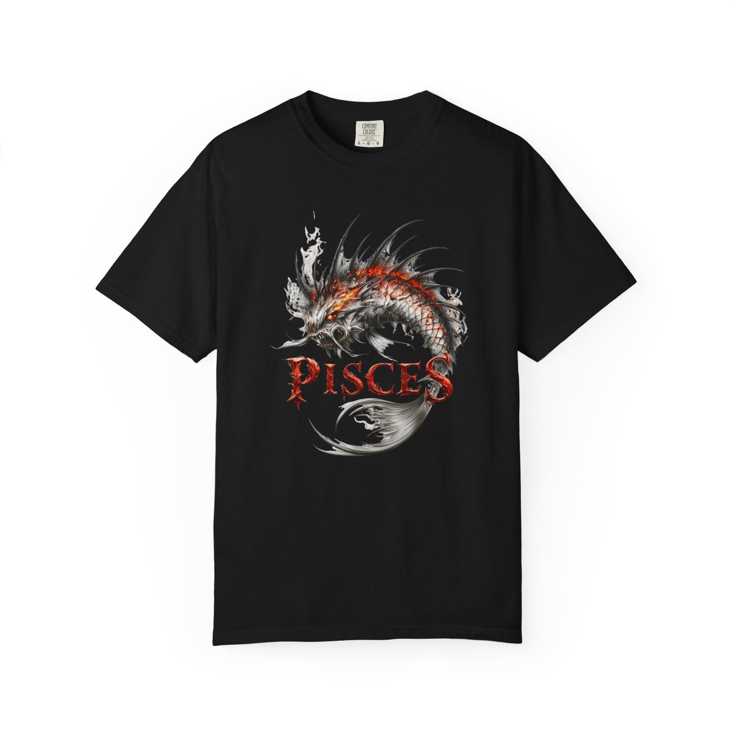 Pisces Dragon Graphic T-Shirt