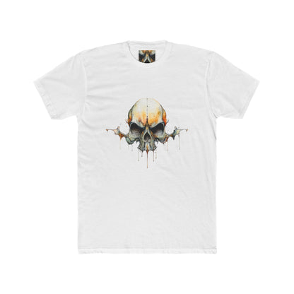 Skull Drip Graphic Tee — Watercolor Skull T-Shirt