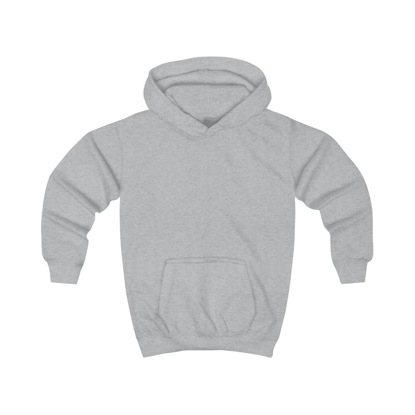 Kids Hoodie — Viking Warrior and White Wolf Graphic Pullover