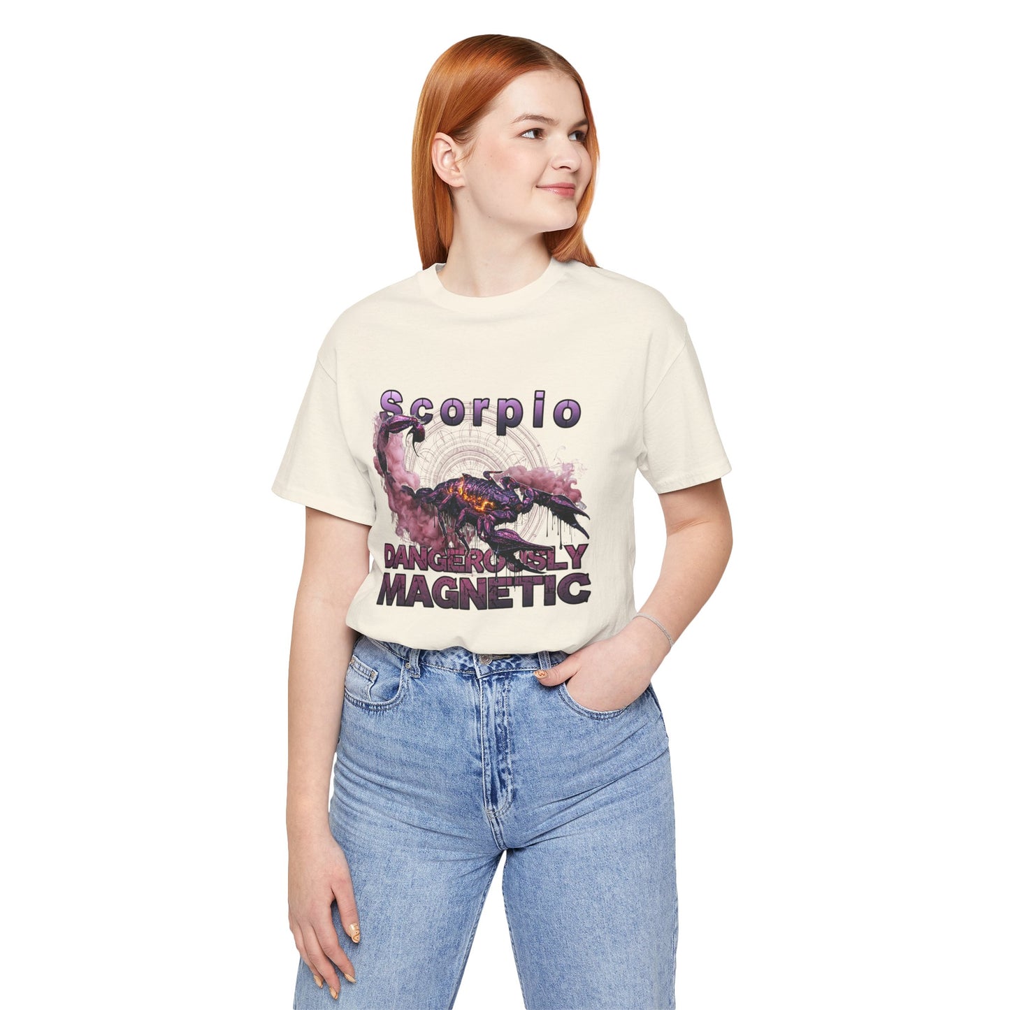 Scorpio "Dangerously Magnetic" T-Shirt — Zodiac Graphic Tee