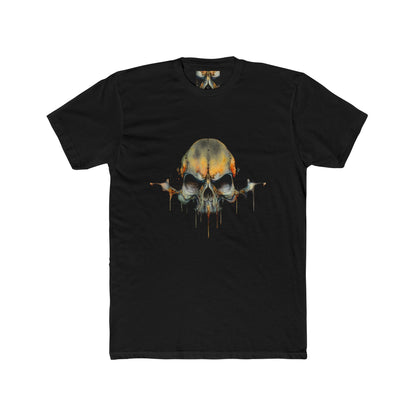 Skull Drip Graphic Tee — Watercolor Skull T-Shirt