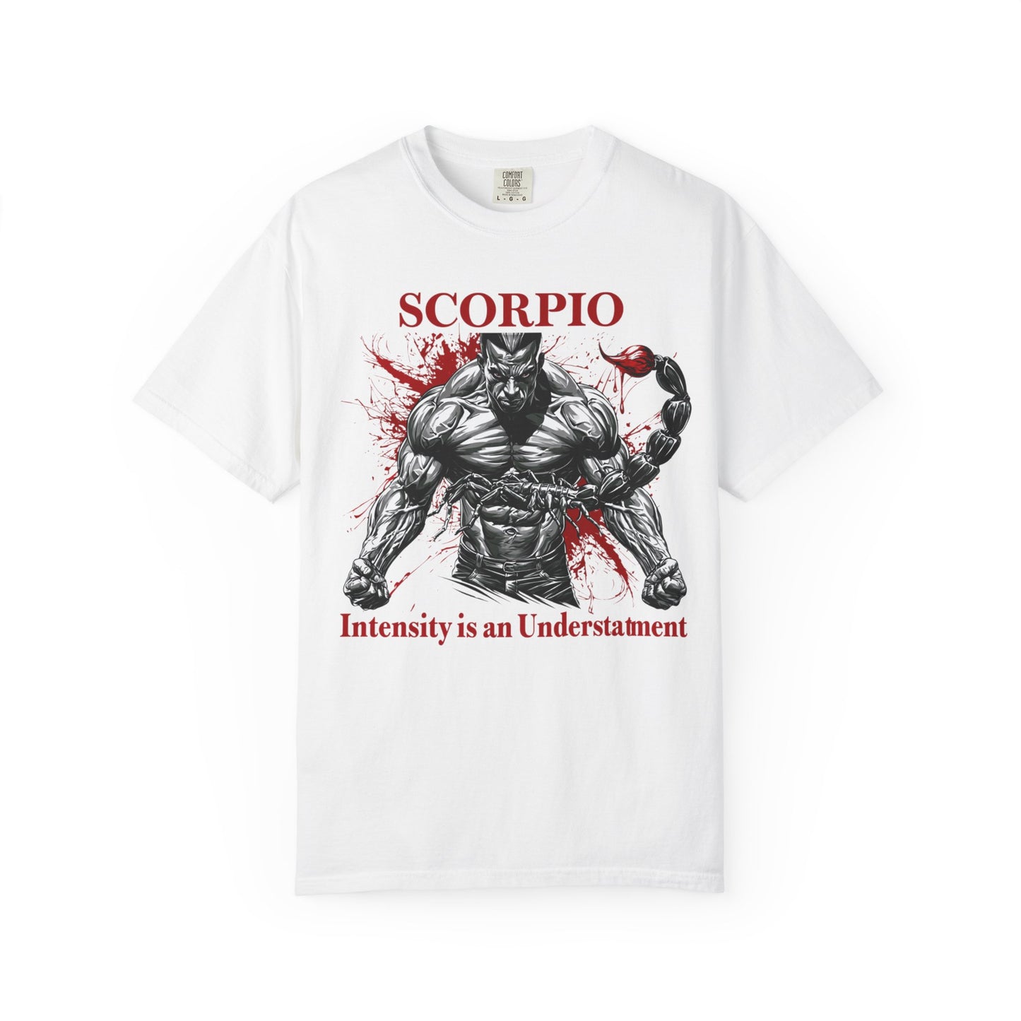 Scorpio T-Shirt — 'Intensity Is an Understatement' Zodiac Graphic Tee