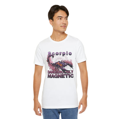 Scorpio "Dangerously Magnetic" T-Shirt — Zodiac Graphic Tee