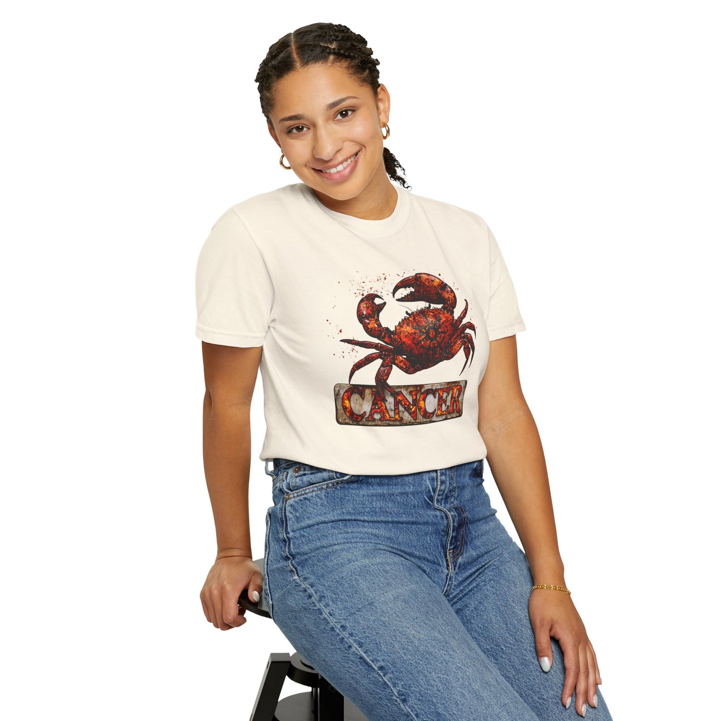 Cancer Zodiac T-Shirt — Rustic Crab Astrology Tee