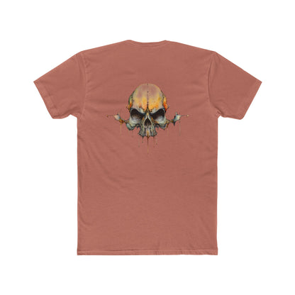 Skull Drip Graphic Tee — Watercolor Skull T-Shirt