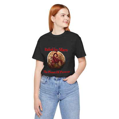 Mars Scorpio Tee — "Ruled by Mars, The Planet of Power" Graphic T‑Shirt