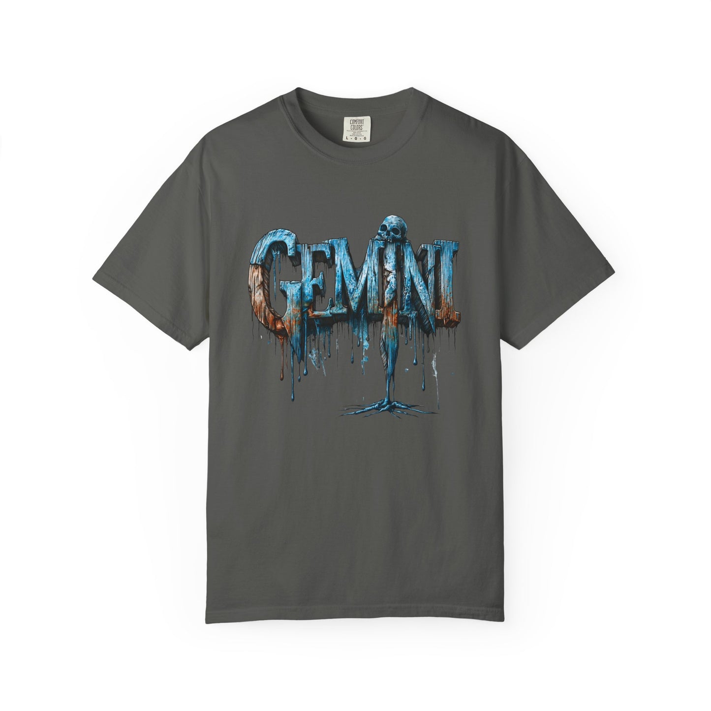 Gemini Zodiac Graphic T-Shirt — Frost Drop Tee