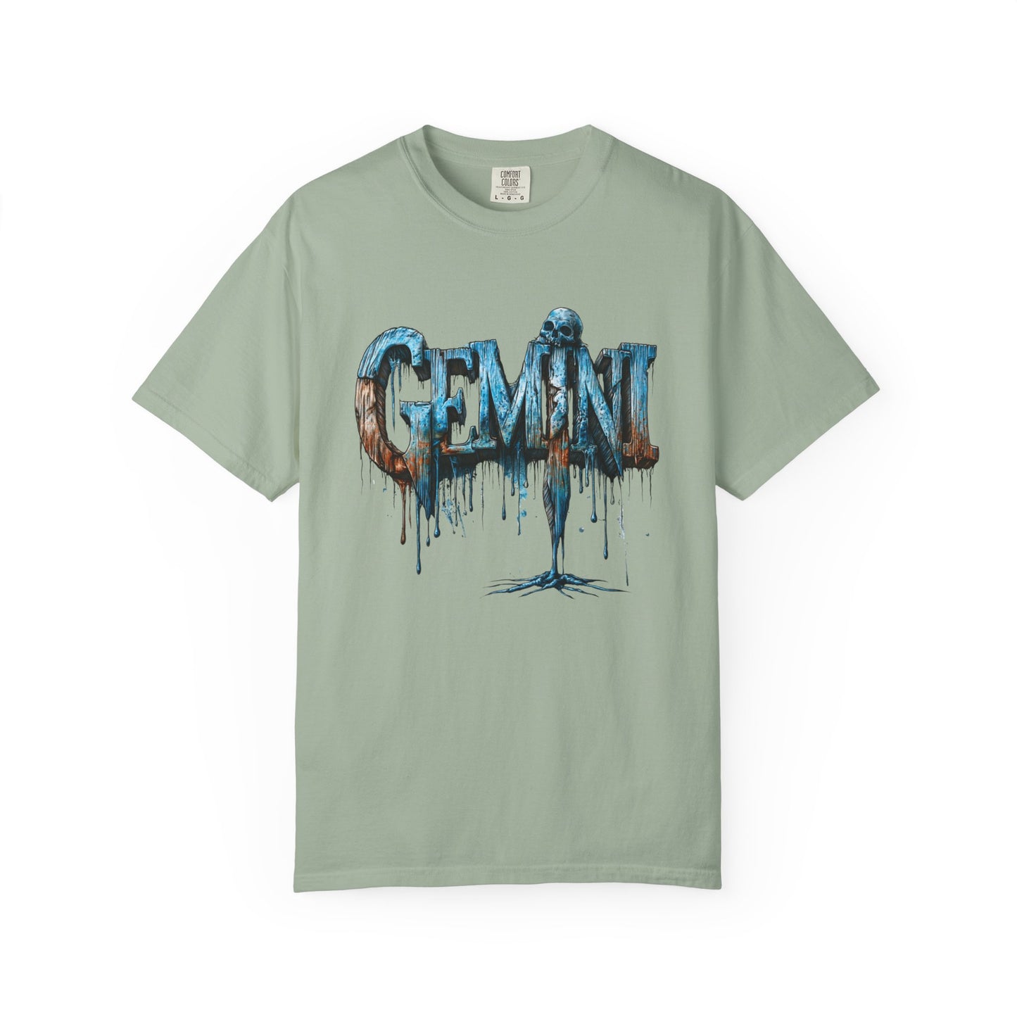 Gemini Zodiac Graphic T-Shirt — Frost Drop Tee