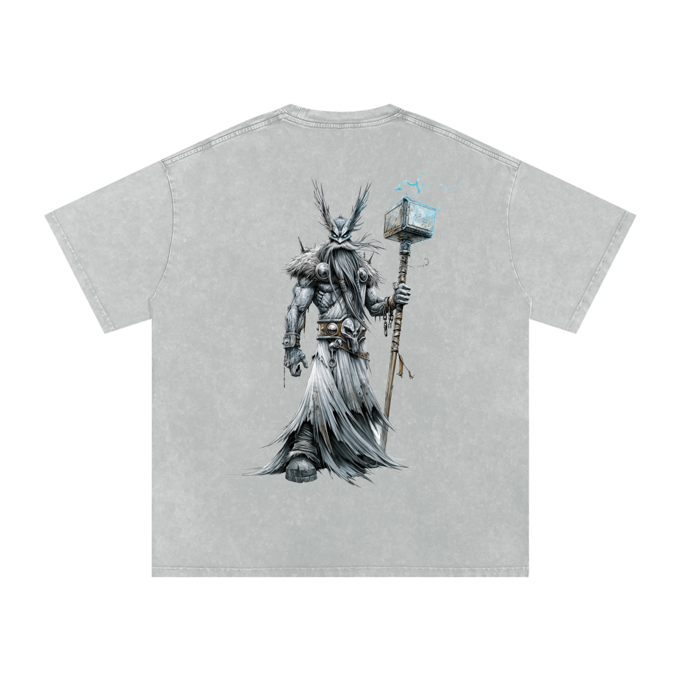 thefrostorder,oversizedtees,streettees,menstees,vikinggraphics,thorshammer,podtapstitch