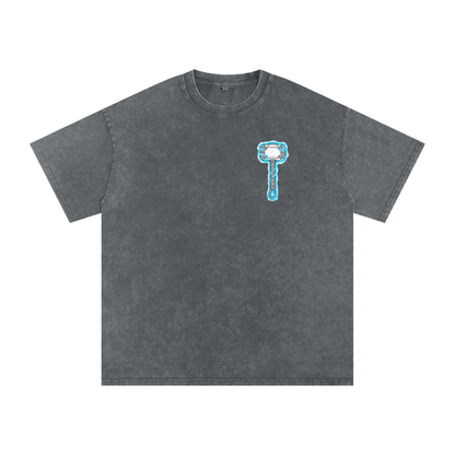 thefrostorder,oversizedtees,streettees,menstees,vikinggraphics,thorshammer,podtapstitch