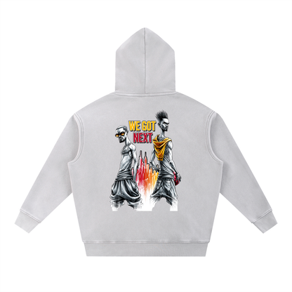 We Got Next — Oversized Snow Wash Fleece Hoodie